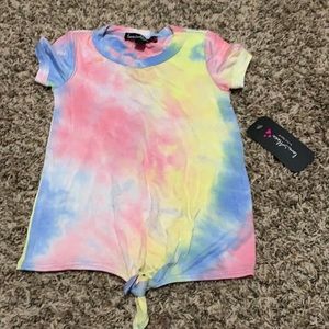 Brand new size 5 tie-dye shirt